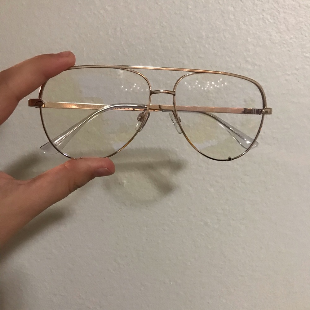 Quay High Key Mini Blue light